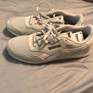 Sea foam green Reebok classic style sneaker